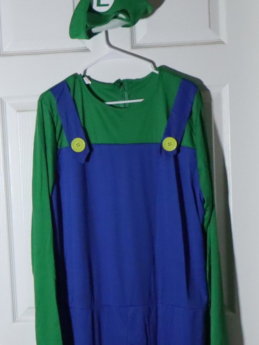 NWOT Luigi Adult Costume - Adult Sz XL